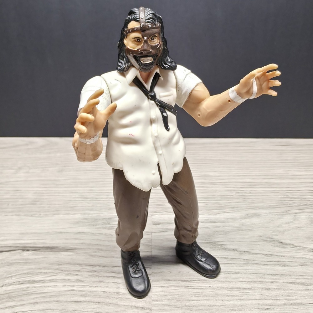 Vintage 1998 WWF "Mankind" Jakks Pacific "‎ Wrestling Action Figure